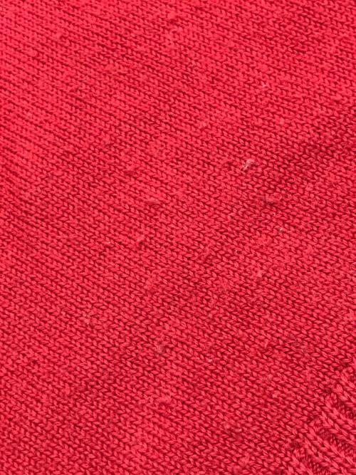 RRL（ダブルアールエル）RRL (ダブルアールエル) Vネックニット/ウール混ニット レッド サイズ:Mの古着・服飾アイテム