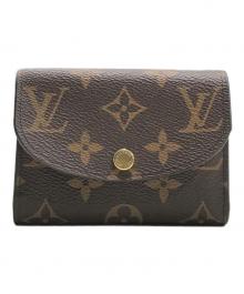 LOUIS VUITTON（ルイ ヴィトン）の古着「ポルトモネ・ロザリ」｜ブラウン×ピンク