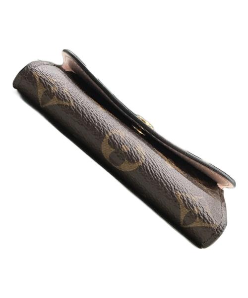 LOUIS VUITTON（ルイ ヴィトン）LOUIS VUITTON (ルイ ヴィトン) ポルトモネ・ロザリ ブラウン×ピンクの古着・服飾アイテム