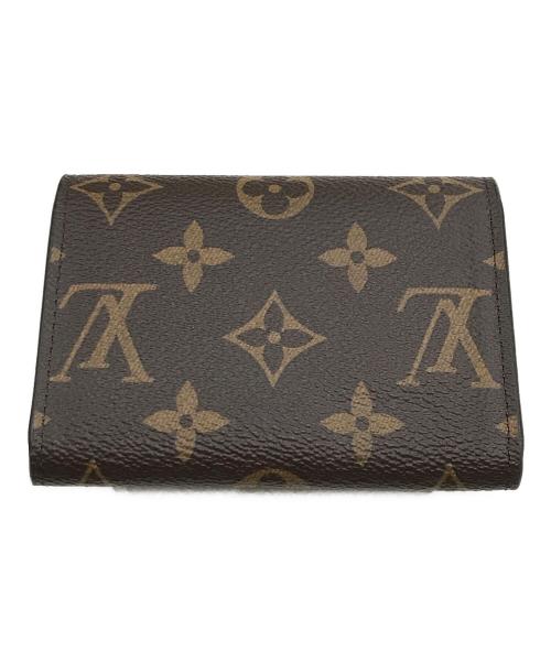 LOUIS VUITTON（ルイ ヴィトン）LOUIS VUITTON (ルイ ヴィトン) ポルトモネ・ロザリ ブラウン×ピンクの古着・服飾アイテム