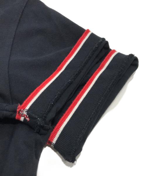 KING LOUIE（キングルイ）KING LOUIE (キングルイ) 鹿の子スナップボタンボーリングシャツ/ポロシャツ ブラック サイズ:Mの古着・服飾アイテム