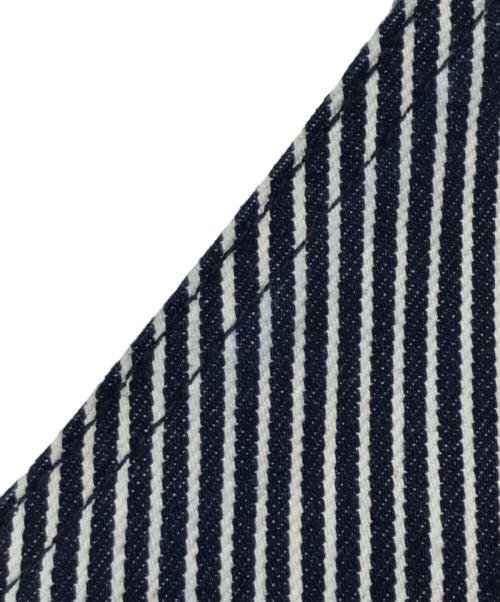 NATAL DESIGN（ネイタルデザイン）NATAL DESIGN (ネイタルデザイン) ヒッコリーオーバーオール ネイビー×ホワイト サイズ:Sの古着・服飾アイテム