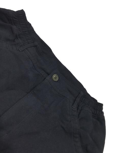 COMME des GARCONS HOMME DEUX（コムデギャルソン オム ドゥ）COMME des GARCONS HOMME DEUX (コムデギャルソン オム ドゥ) ポリ縮絨ワイドテーパードパンツ ブラック サイズ:Mの古着・服飾アイテム