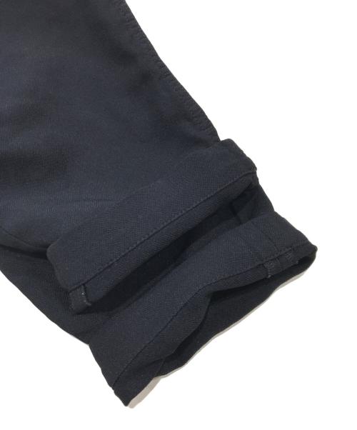COMME des GARCONS HOMME DEUX（コムデギャルソン オム ドゥ）COMME des GARCONS HOMME DEUX (コムデギャルソン オム ドゥ) ポリ縮絨ワイドテーパードパンツ ブラック サイズ:Mの古着・服飾アイテム