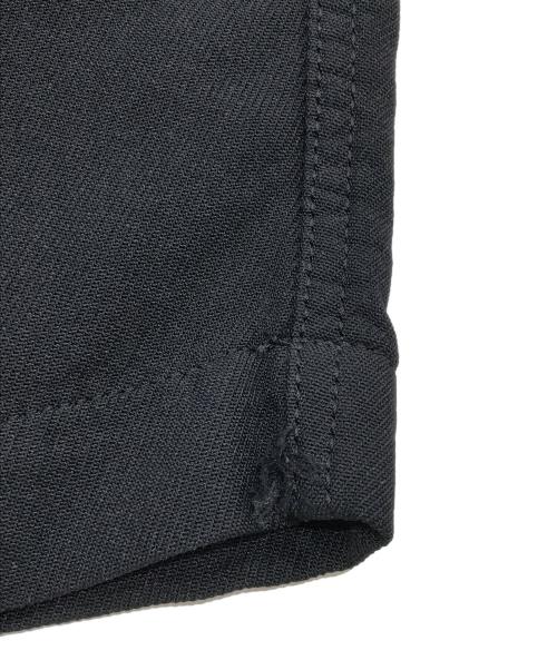 COMME des GARCONS HOMME DEUX（コムデギャルソン オム ドゥ）COMME des GARCONS HOMME DEUX (コムデギャルソン オム ドゥ) ポリ縮絨ワイドテーパードパンツ ブラック サイズ:Mの古着・服飾アイテム