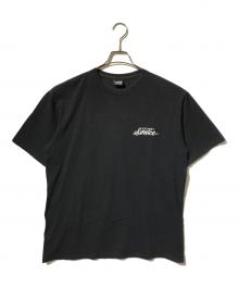 stussy（ステューシー）の古着「SERVICE TEE/半袖カットソー」｜ブラック