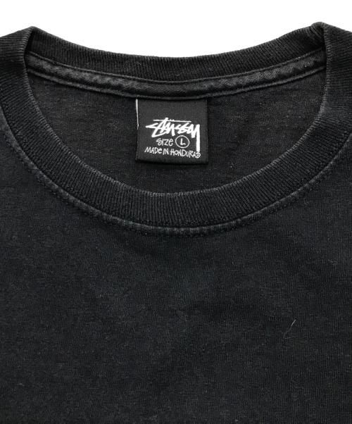 stussy（ステューシー）stussy (ステューシー) SERVICE TEE/半袖カットソー ブラック サイズ:Lの古着・服飾アイテム