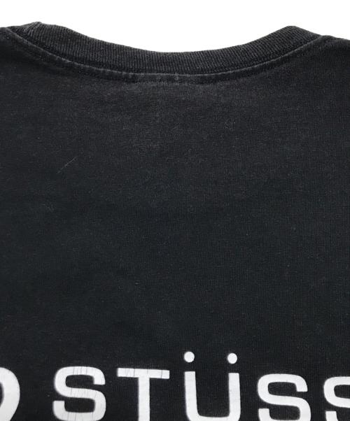 stussy（ステューシー）stussy (ステューシー) SERVICE TEE/半袖カットソー ブラック サイズ:Lの古着・服飾アイテム