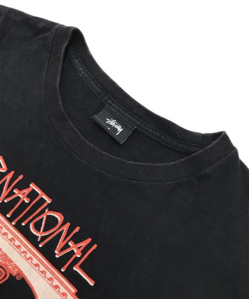stussy（ステューシー）stussy (ステューシー) ロングスリーブカットソー ブラック サイズ:Ｓの古着・服飾アイテム