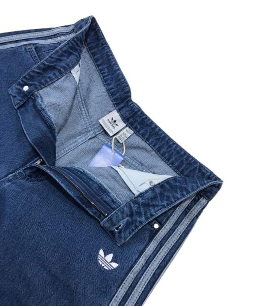 adidas（アディダス）adidas (アディダス) アディカラーデニムパンツ/スリーストライプス トラックパンツ インディゴ サイズ:W29/L30の古着・服飾アイテム