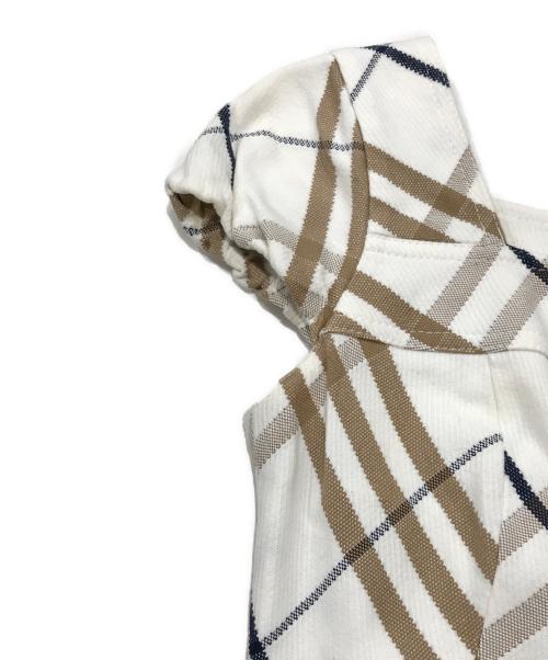 BURBERRY BLUE LABEL（バーバリー ブルー レーベル）BURBERRY BLUE LABEL (バーバリー ブルー レーベル) ノースリーブワンピース ベージュ サイズ:36の古着・服飾アイテム