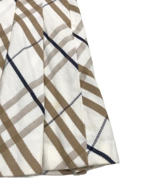 BURBERRY BLUE LABEL（バーバリー ブルー レーベル）BURBERRY BLUE LABEL (バーバリー ブルー レーベル) ノースリーブワンピース ベージュ サイズ:36の古着・服飾アイテム