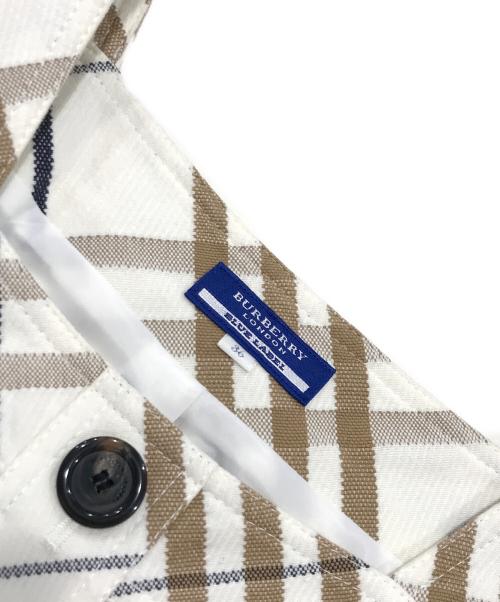 BURBERRY BLUE LABEL（バーバリー ブルー レーベル）BURBERRY BLUE LABEL (バーバリー ブルー レーベル) ノースリーブワンピース ベージュ サイズ:36の古着・服飾アイテム