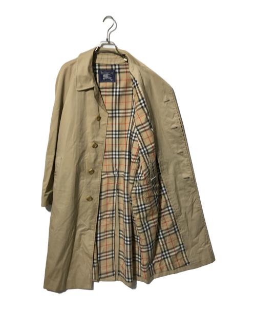 Burberry's（バーバリーズ）Burberry's (バーバリーズ) 裏地ノヴァチェックステンカラーコート ベージュ サイズ:52の古着・服飾アイテム