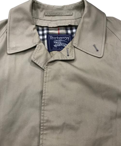 Burberry's（バーバリーズ）Burberry's (バーバリーズ) 裏地ノヴァチェックステンカラーコート ベージュ サイズ:52の古着・服飾アイテム