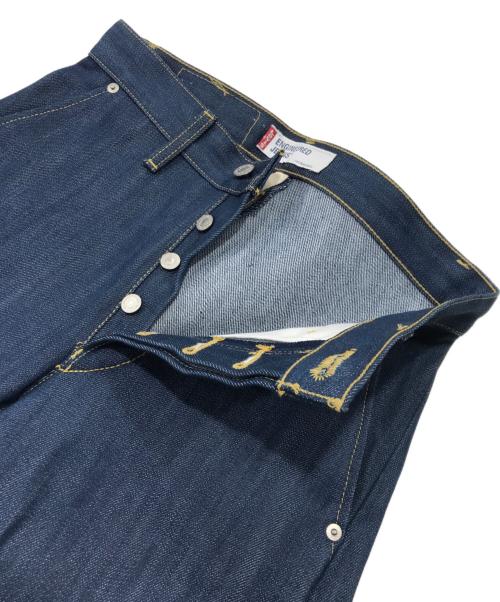 LEVI'S ENGINEERED（リーバイスエンジニアード）LEVI'S ENGINEERED (リーバイスエンジニアード) クロップドデニムパンツ インディゴ サイズ:Sの古着・服飾アイテム