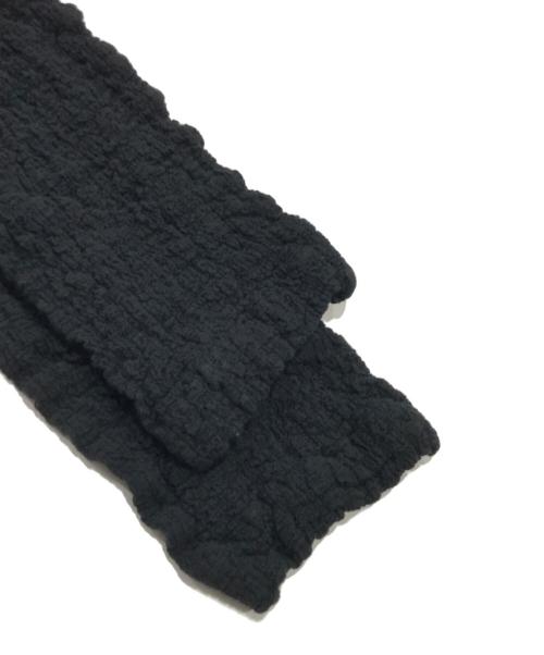 me ISSEY MIYAKE（ミーイッセイ ミヤケ）me ISSEY MIYAKE (ミーイッセイ ミヤケ) 襟レイヤードカリフラワージャケット ブラック×グレー サイズ:-の古着・服飾アイテム