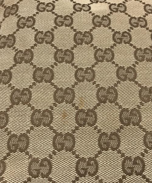 GUCCI（グッチ）GUCCI (グッチ) GG3連ショルダーバッグ ベージュ×ブラウンの古着・服飾アイテム