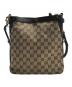 GUCCI (グッチ) GG3連ショルダーバッグ ベージュ×ブラウン：21000円