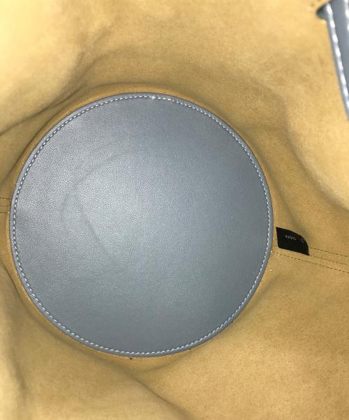 VASIC（ヴァジック）VASIC (ヴァジック) ドローストリングショルダーバッグ ブルーの古着・服飾アイテム