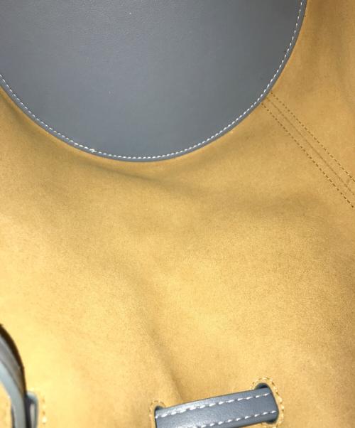 VASIC（ヴァジック）VASIC (ヴァジック) ドローストリングショルダーバッグ ブルーの古着・服飾アイテム