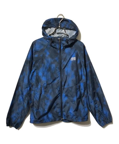 THE NORTH FACE（ザ ノース フェイス）THE NORTH FACE (ザ ノース フェイス) ドット柄フーデッドジャケット ネイビー×ホワイト サイズ:Ｓの古着・服飾アイテム