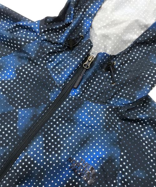 THE NORTH FACE（ザ ノース フェイス）THE NORTH FACE (ザ ノース フェイス) ドット柄フーデッドジャケット ネイビー×ホワイト サイズ:Ｓの古着・服飾アイテム