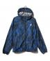 THE NORTH FACE（ザ ノース フェイス）の古着「ドット柄フーデッドジャケット」｜ネイビー×ホワイト