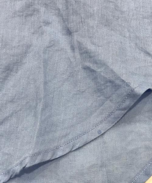 Spick and Span（スピック＆スパン）Spick and Span (スピック＆スパン) 80リネンカシュクール ビッグシャツ ブルー サイズ:FREEの古着・服飾アイテム