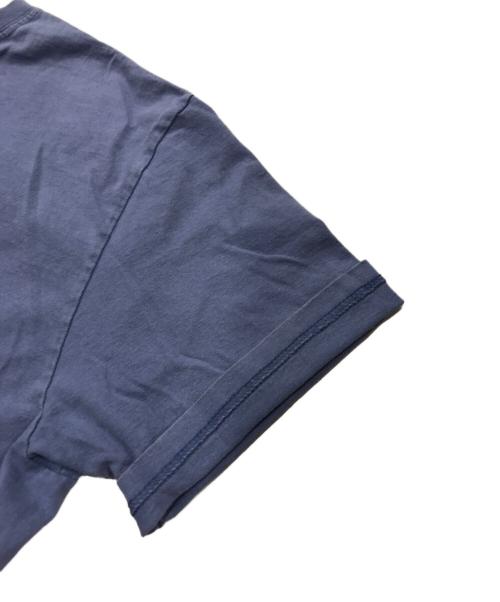 stussy（ステューシー）stussy (ステューシー) 両面ロゴプリントTシャツ/半袖Ｔシャツ ブルー サイズ:Mの古着・服飾アイテム