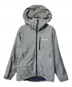 mont-bellモンベル）の古着「パウダーグライド パーカ」｜ライトグレー
