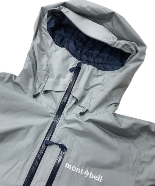 mont-bell（モンベル）mont-bell (モンベル) パウダーグライド パーカ ライトグレー サイズ:Ｓの古着・服飾アイテム