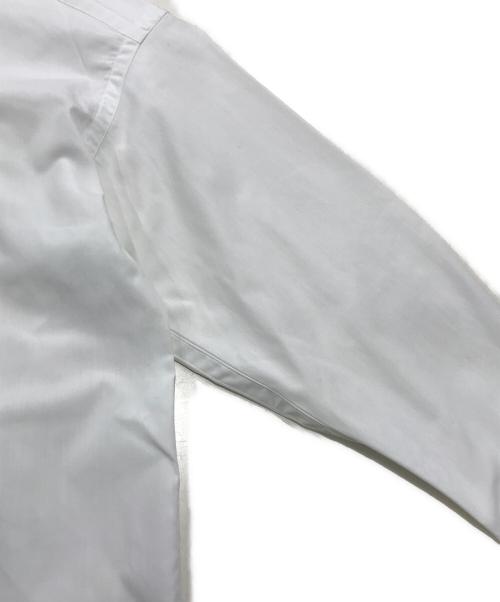 SHIPS any（シップスエニィ）SHIPS any (シップスエニィ) REPREVE バンド カラー シャツ ホワイト サイズ:38の古着・服飾アイテム