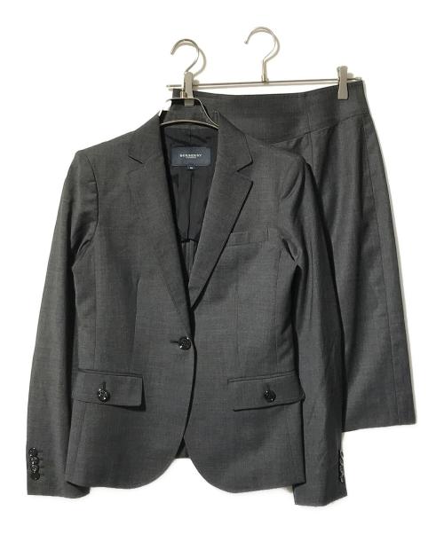 BURBERRY LONDON（バーバリーロンドン）BURBERRY LONDON (バーバリーロンドン) 3ピースセットアップ グレー サイズ:38の古着・服飾アイテム