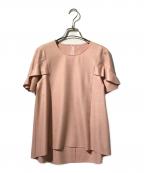 FOXEYフォクシー）の古着「Top Flounce Petal/ブラウス」｜ピンク