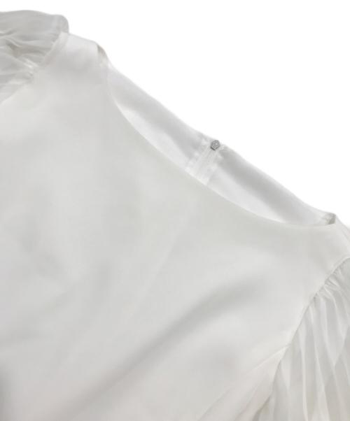 FOXEY（フォクシー）FOXEY (フォクシー) Blouse Daphne/ブラウス ホワイト サイズ:38の古着・服飾アイテム