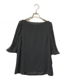 FOXEY（フォクシー）の古着「Blouse Daphne/ブラウス」｜ブラック