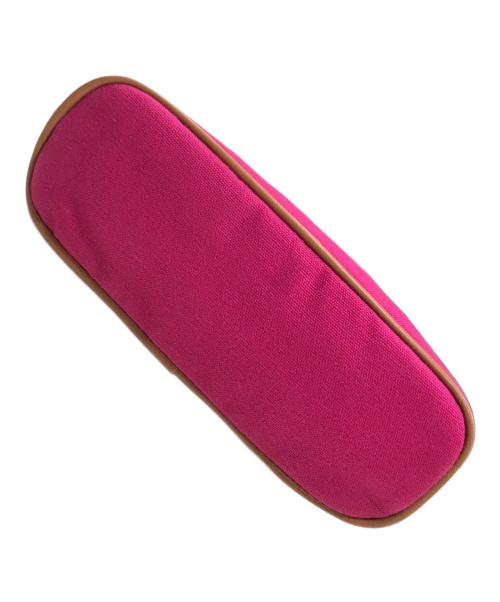 HERMES（エルメス）HERMES (エルメス) ボリードポーチ ピンクの古着・服飾アイテム