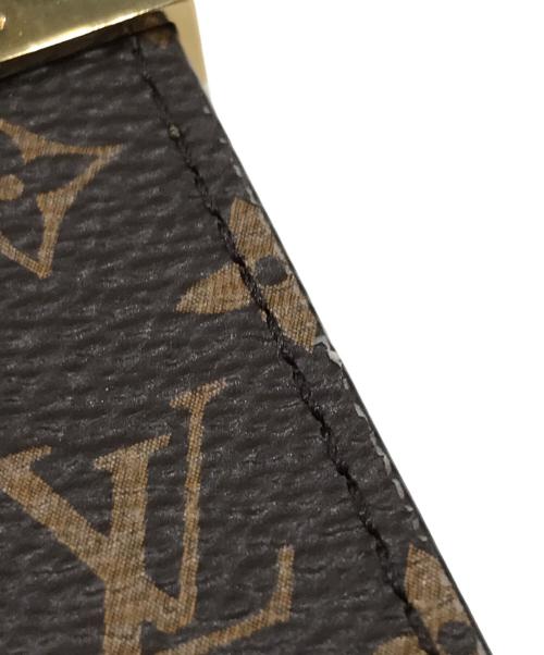 LOUIS VUITTON（ルイ ヴィトン）LOUIS VUITTON (ルイ ヴィトン) ポルトクレ ドラゴンヌキーホルダー ブラウンの古着・服飾アイテム