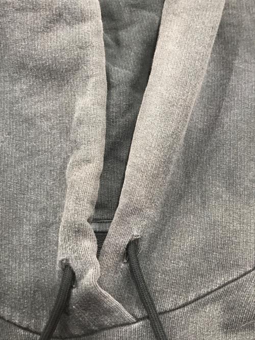 MM6 Maison Margiela（エムエムシックスメゾンマルジェラ）MM6 Maison Margiela (エムエムシックスメゾンマルジェラ) オーバーサイズカットオフフーディ/ノースリーブパーカー カーキ サイズ:Sの古着・服飾アイテム