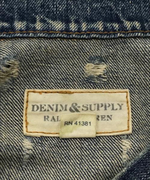 Denim & Supply Ralph Lauren（デニム＆サプライ ラルフローレン）Denim & Supply Ralph Lauren (デニム＆サプライ ラルフローレン) 刺し子デニムジャケット インディゴ サイズ:Sの古着・服飾アイテム