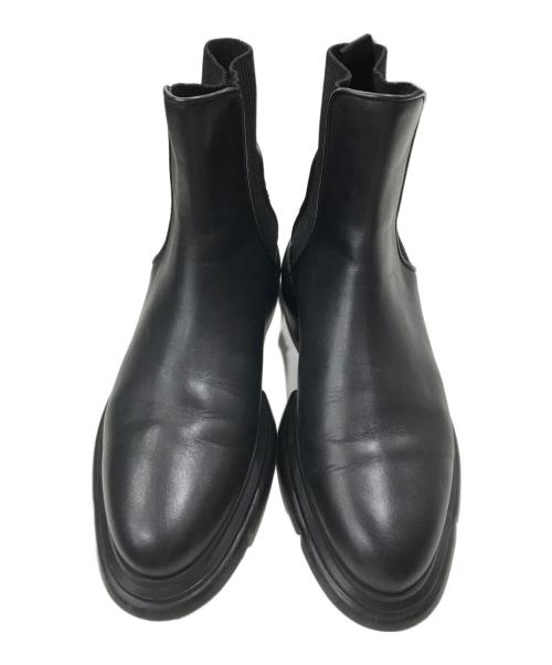 EMPORIO ARMANI（エンポリオ アルマーニ）EMPORIO ARMANI (エンポリオ アルマーニ) サイドゴアブーツ ブラック サイズ:40の古着・服飾アイテム
