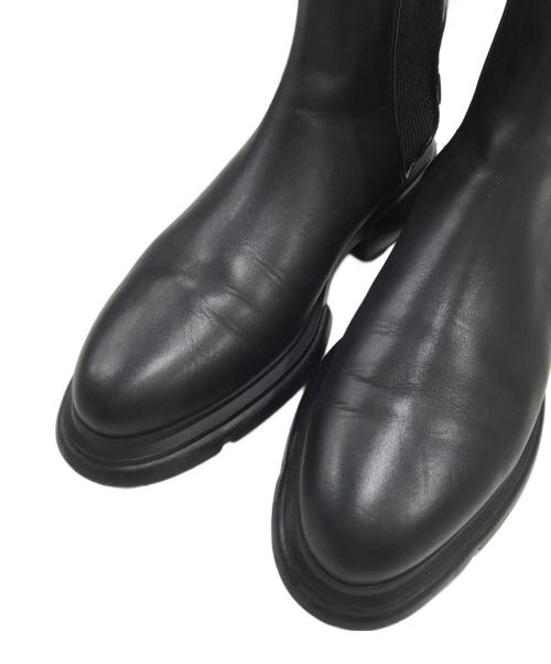 EMPORIO ARMANI（エンポリオ アルマーニ）EMPORIO ARMANI (エンポリオ アルマーニ) サイドゴアブーツ ブラック サイズ:40の古着・服飾アイテム