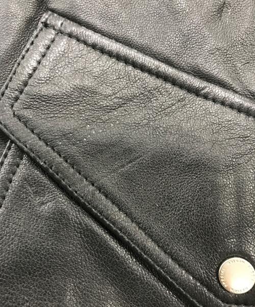 MAISON SPECIAL（メゾンスペシャル）MAISON SPECIAL (メゾンスペシャル) Sheep Leather Mouton G-1 Flight Jacket ブラック サイズ:1の古着・服飾アイテム