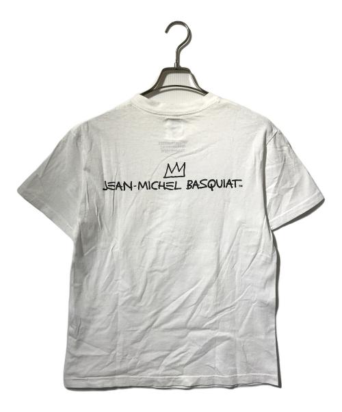 WACKO MARIA（ワコマリア）WACKO MARIA (ワコマリア) Jean Michel Basquiat (ジャンミシェルバスキア) プリントTシャツ/半袖カットソー/半袖Tシャツ ホワイト サイズ:Mの古着・服飾アイテム
