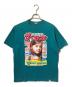 kolor/BEACON（カラービーコン）の古着「カラービーコン マガジンフプリントTシャツ/半袖カットソー」｜ブルー