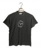 HOME ECONOMICS EXPERIMENTホーム エコノミクス エクスペリメント）の古着「Tシャツ/半袖カットソー」｜グレー