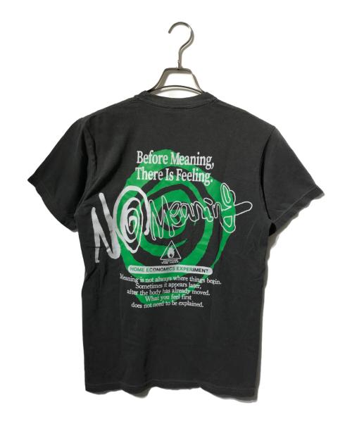 HOME ECONOMICS EXPERIMENT（ホーム エコノミクス エクスペリメント）HOME ECONOMICS EXPERIMENT (ホーム エコノミクス エクスペリメント) Tシャツ/半袖カットソー グレー サイズ:Mの古着・服飾アイテム