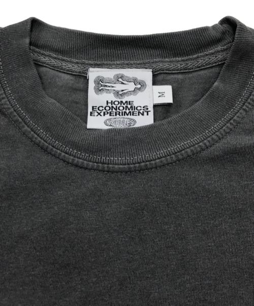 HOME ECONOMICS EXPERIMENT（ホーム エコノミクス エクスペリメント）HOME ECONOMICS EXPERIMENT (ホーム エコノミクス エクスペリメント) Tシャツ/半袖カットソー グレー サイズ:Mの古着・服飾アイテム