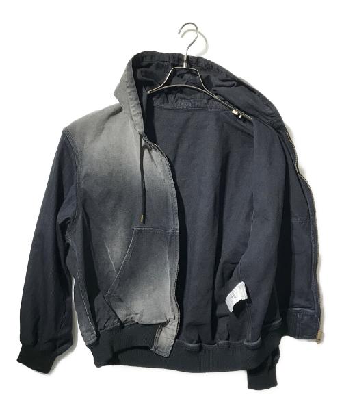 KHOKI（コッキ）KHOKI (コッキ) Vintage-effect work jacket グレー サイズ:2の古着・服飾アイテム